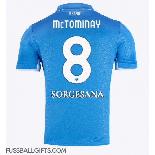 SSC Napoli Scott McTominay #8 Fußballbekleidung Heimtrikot 2024-25 Kurzarm